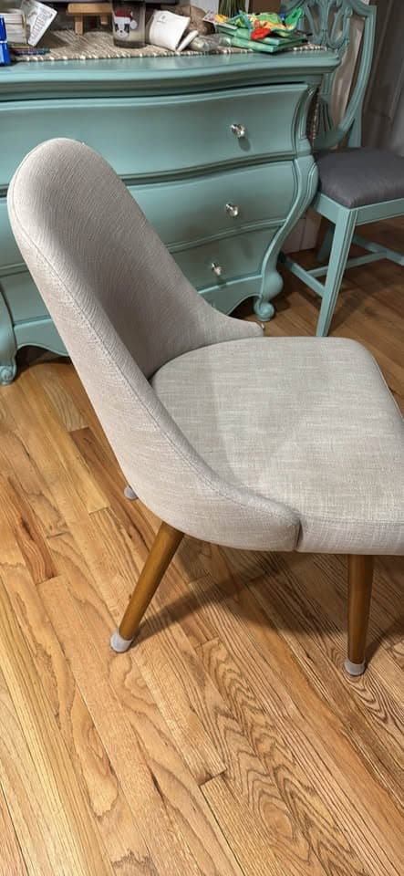 Two West elm chairs