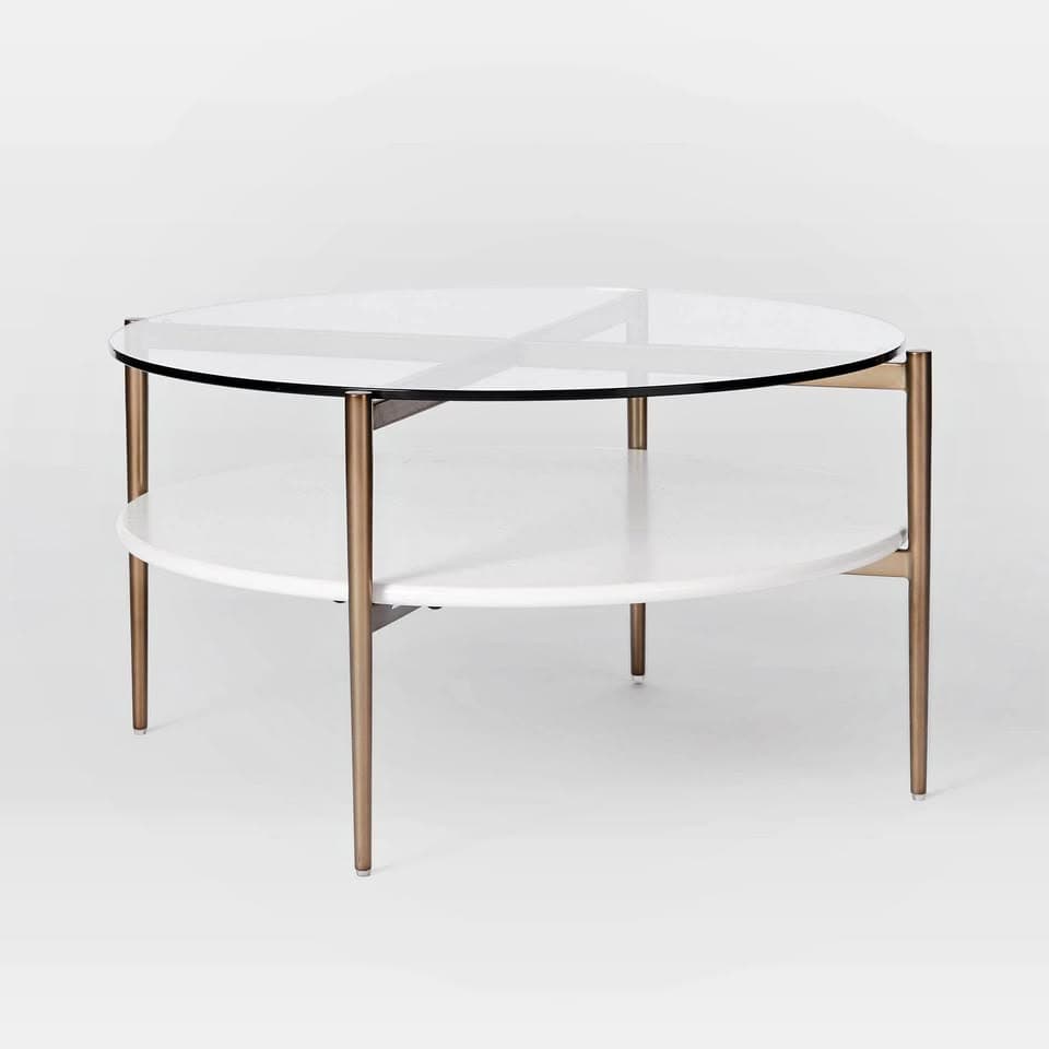 West Elm coffee table (34”)