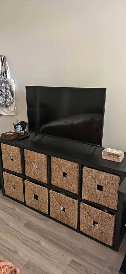TV stand with TV