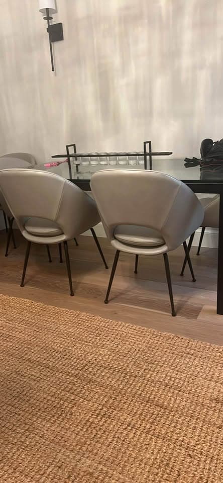 West Elm chairs (6)