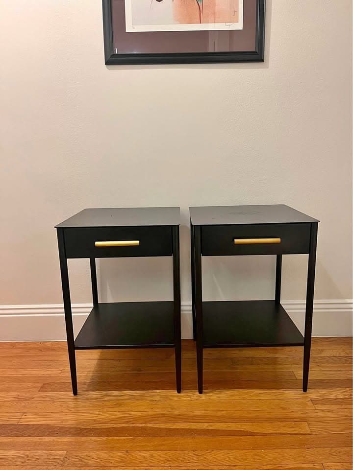 West Elm nightstands
