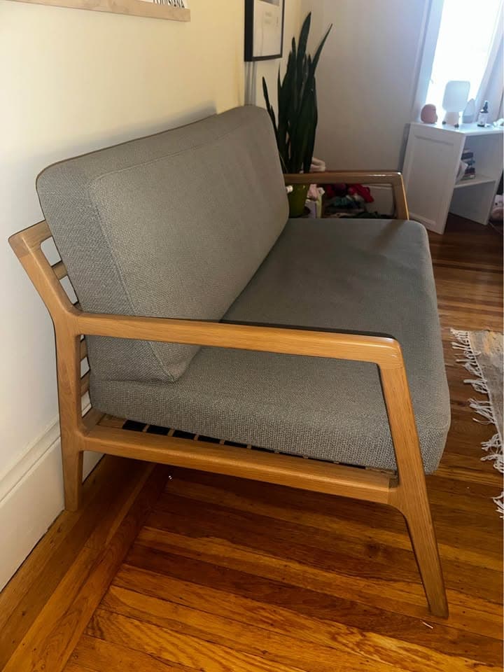 West elm couch / loveseat
