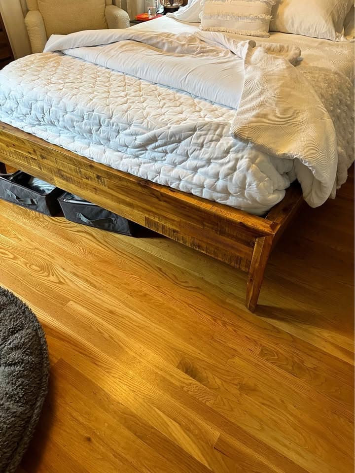 West Elm Alexa Reclaimed Wood Bed