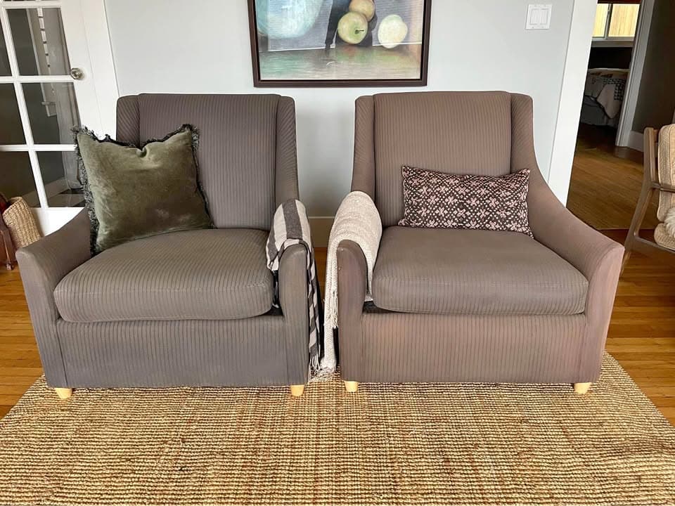 Pair of West Elm Lounge Chairs - FREE