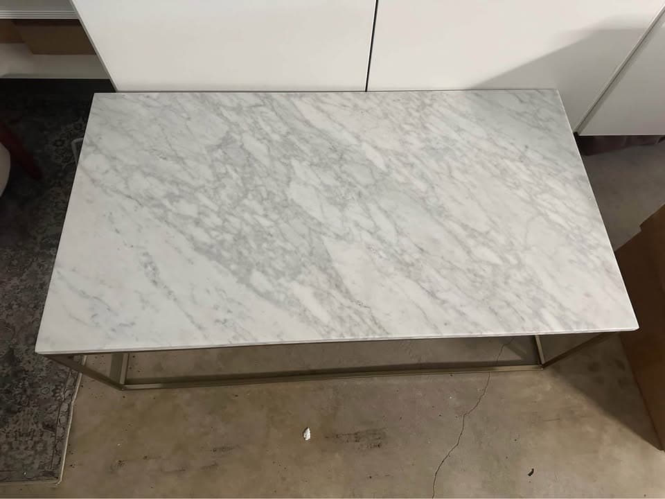 West Elm Streamline Rectangle Coffee
Table 44”
