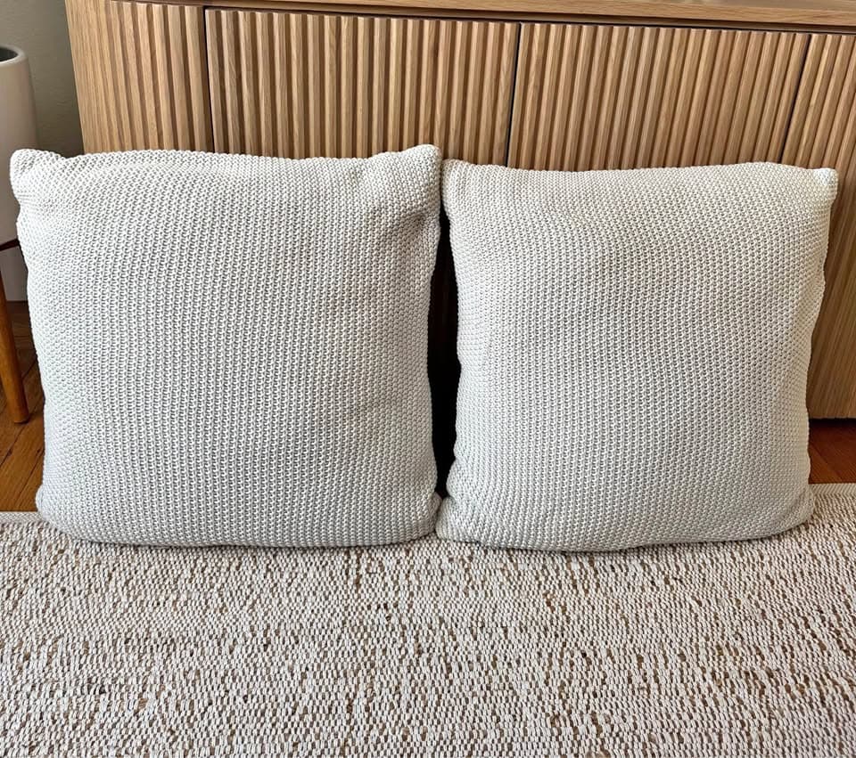 West Elm Chunky Pillows (Covers + Inserts)
